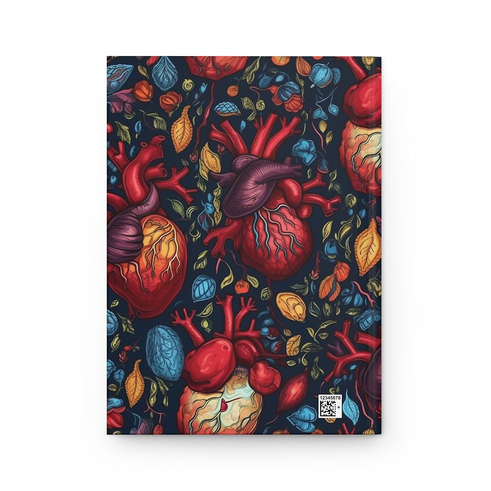 Thumbnail: Dark Hearts 10 Hardcover Journal Matte