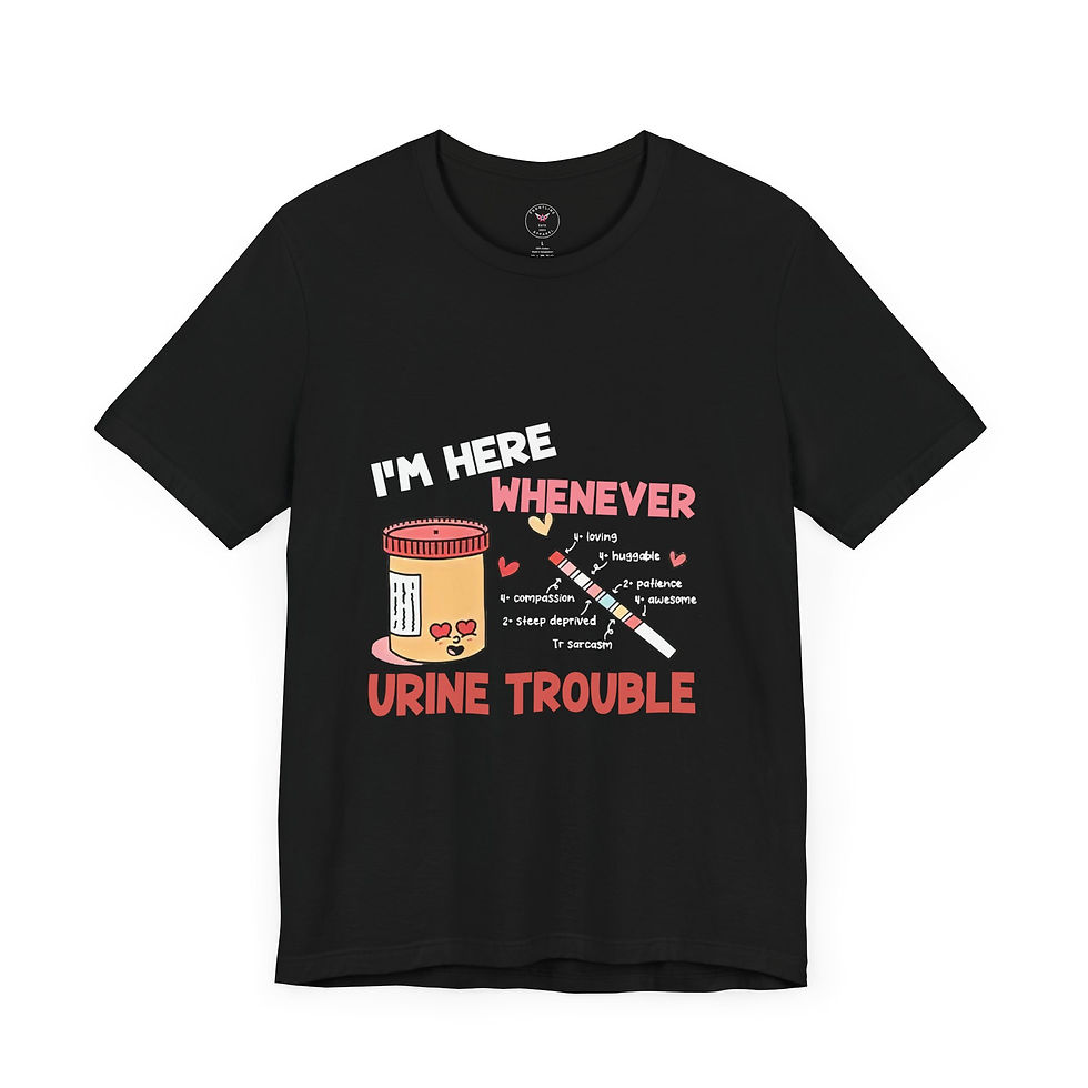 Thumbnail: Whenever You're In Trouble Unisex Jersey Short Sleeve Tee