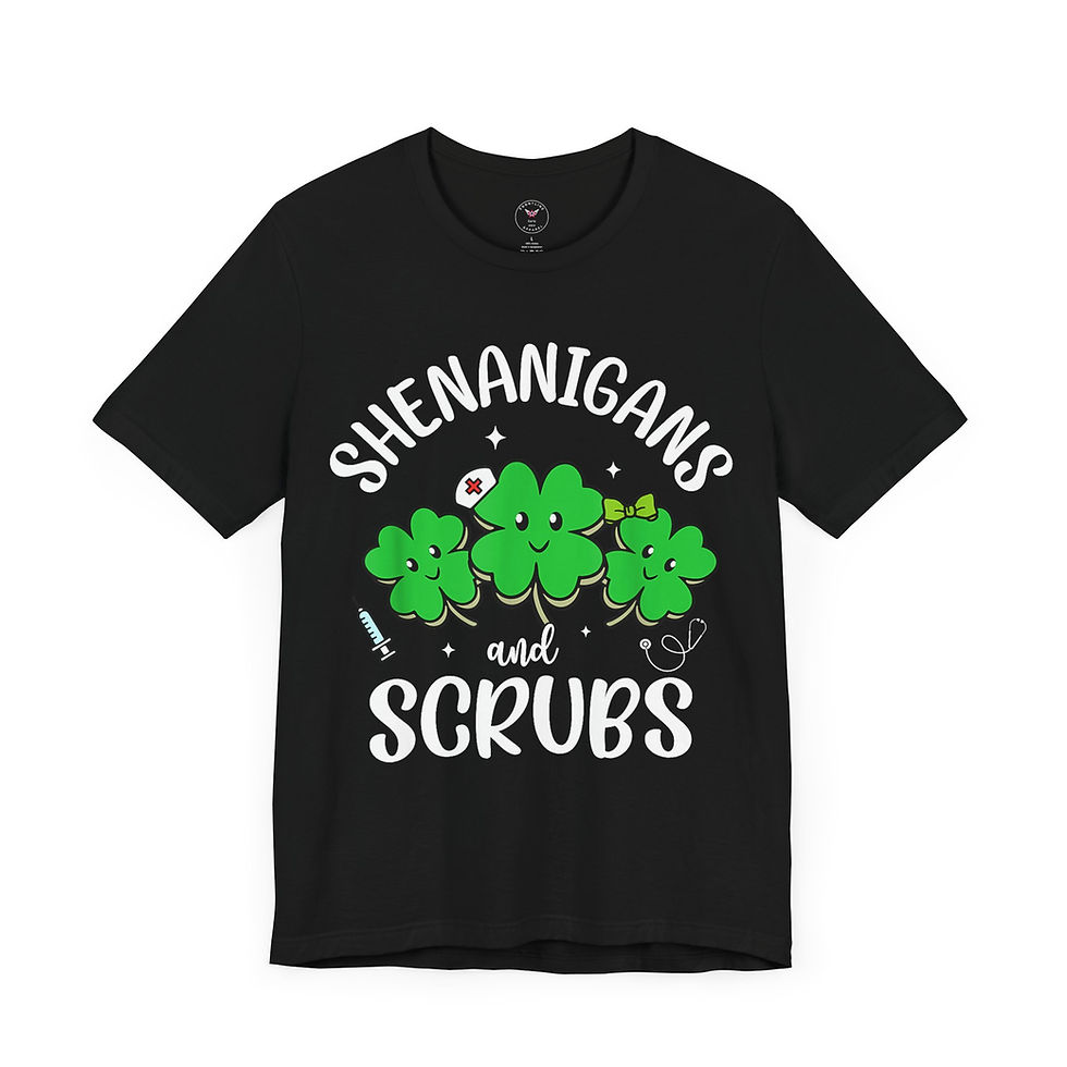 Miniatura: Shenanigans & Scrubs Unisex Jersey Short Sleeve Tee
