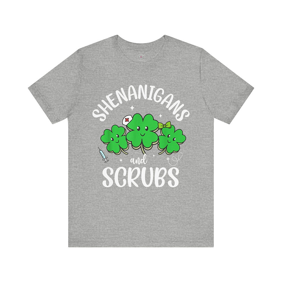 Miniatura: Shenanigans & Scrubs Unisex Jersey Short Sleeve Tee
