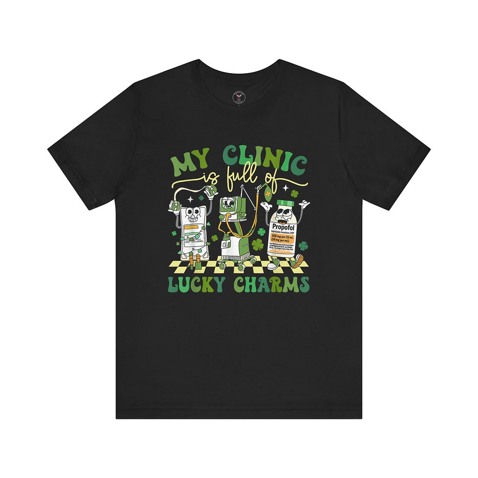 Miniatura: Clinic Lucky Charms Unisex Jersey Short Sleeve Tee