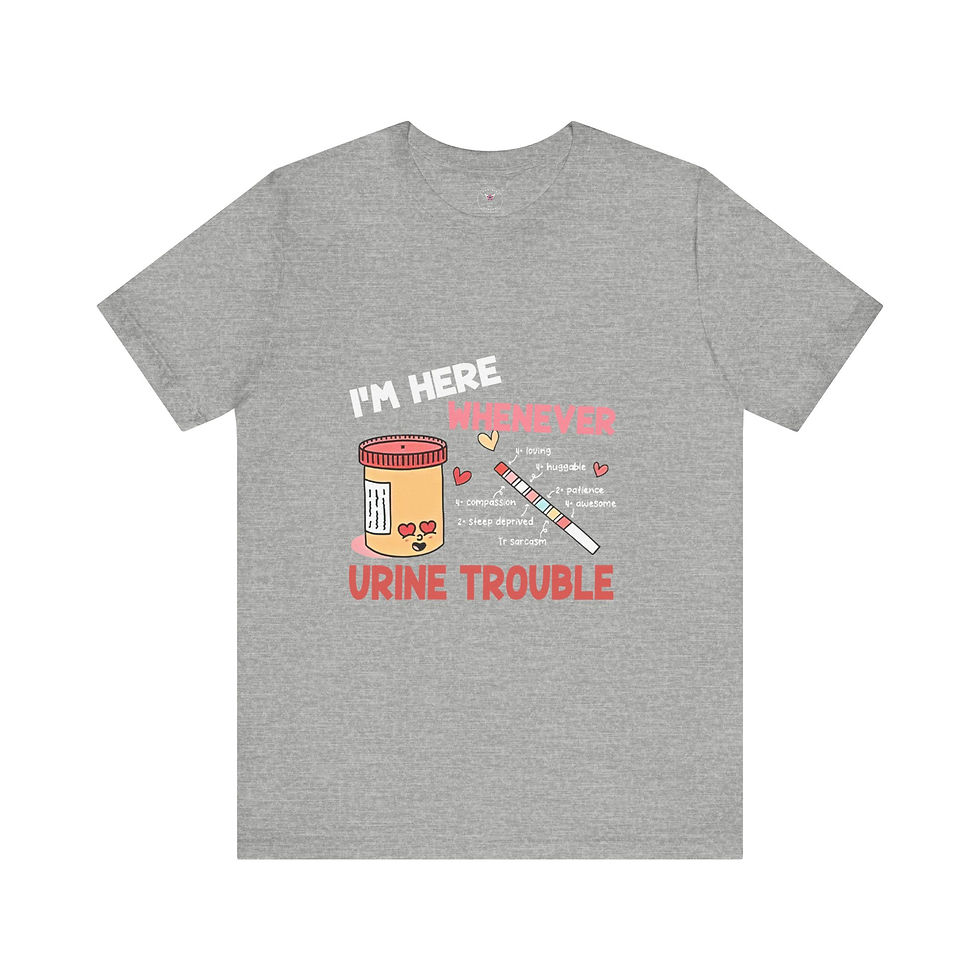 Thumbnail: Whenever You're In Trouble Unisex Jersey Short Sleeve Tee