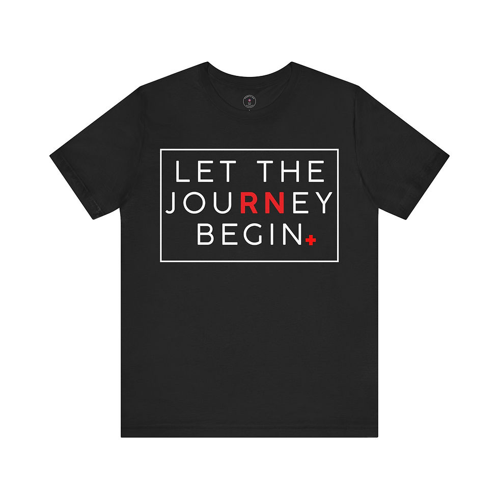 Miniatura: Let The Journey Begin™ Unisex Jersey Short Sleeve Tee