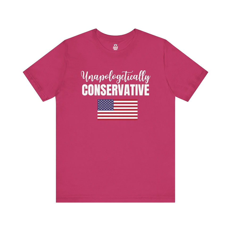 Thumbnail: Unapologetically Conservative Unisex Jersey Short Sleeve Tee