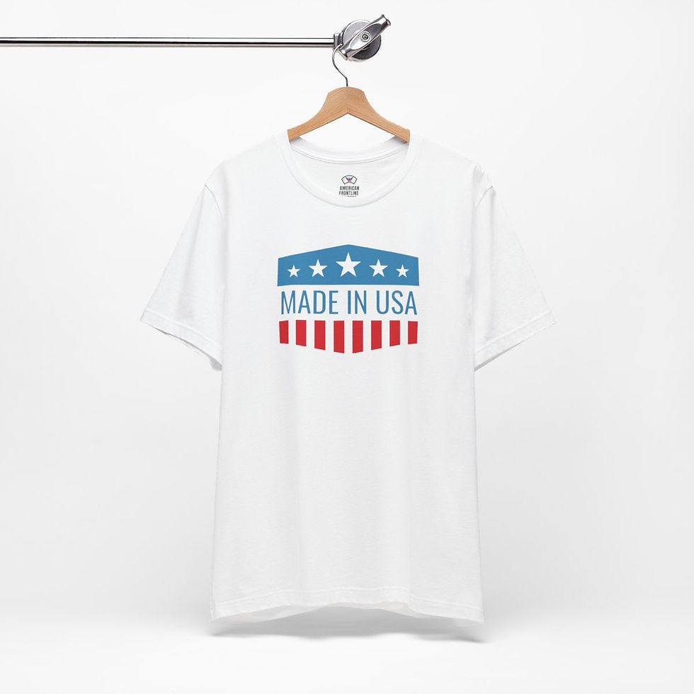 Thumbnail: Made in the USA Shiedl Unisex Jersey Short Sleeve Tee