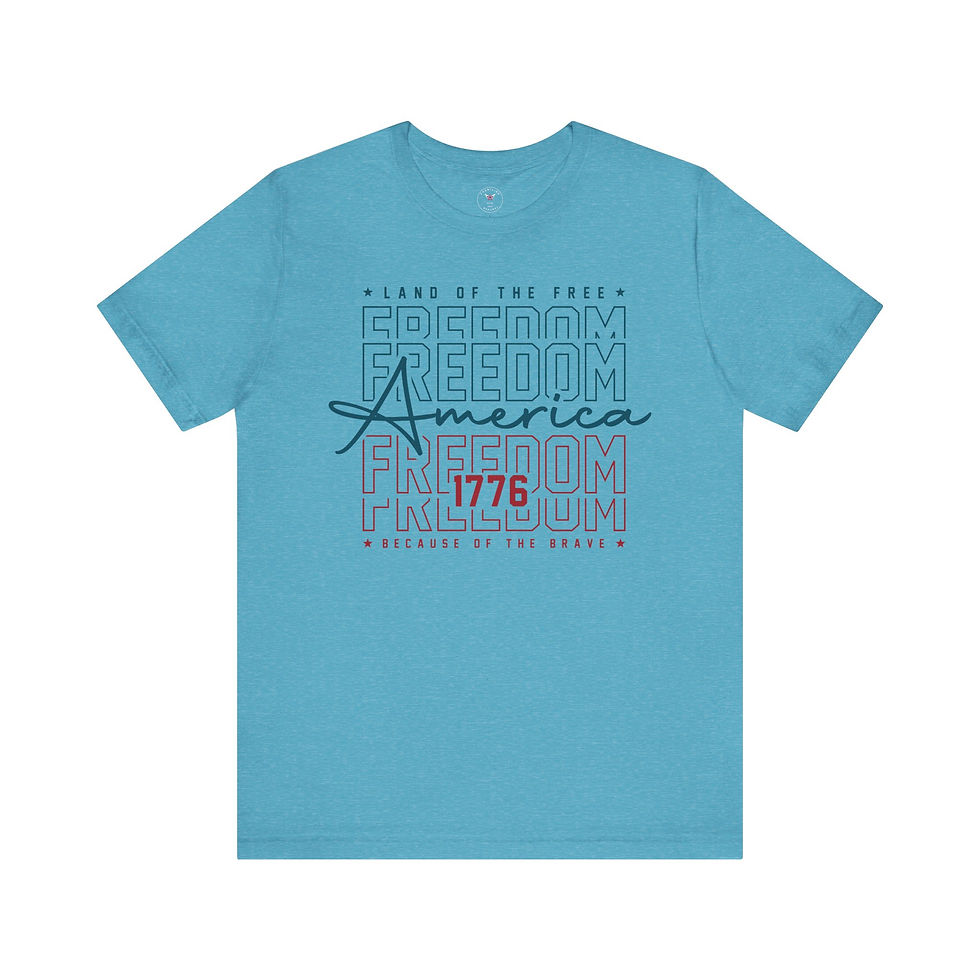 Miniatura: Land Of The FreeUnisex Jersey Short Sleeve Tee