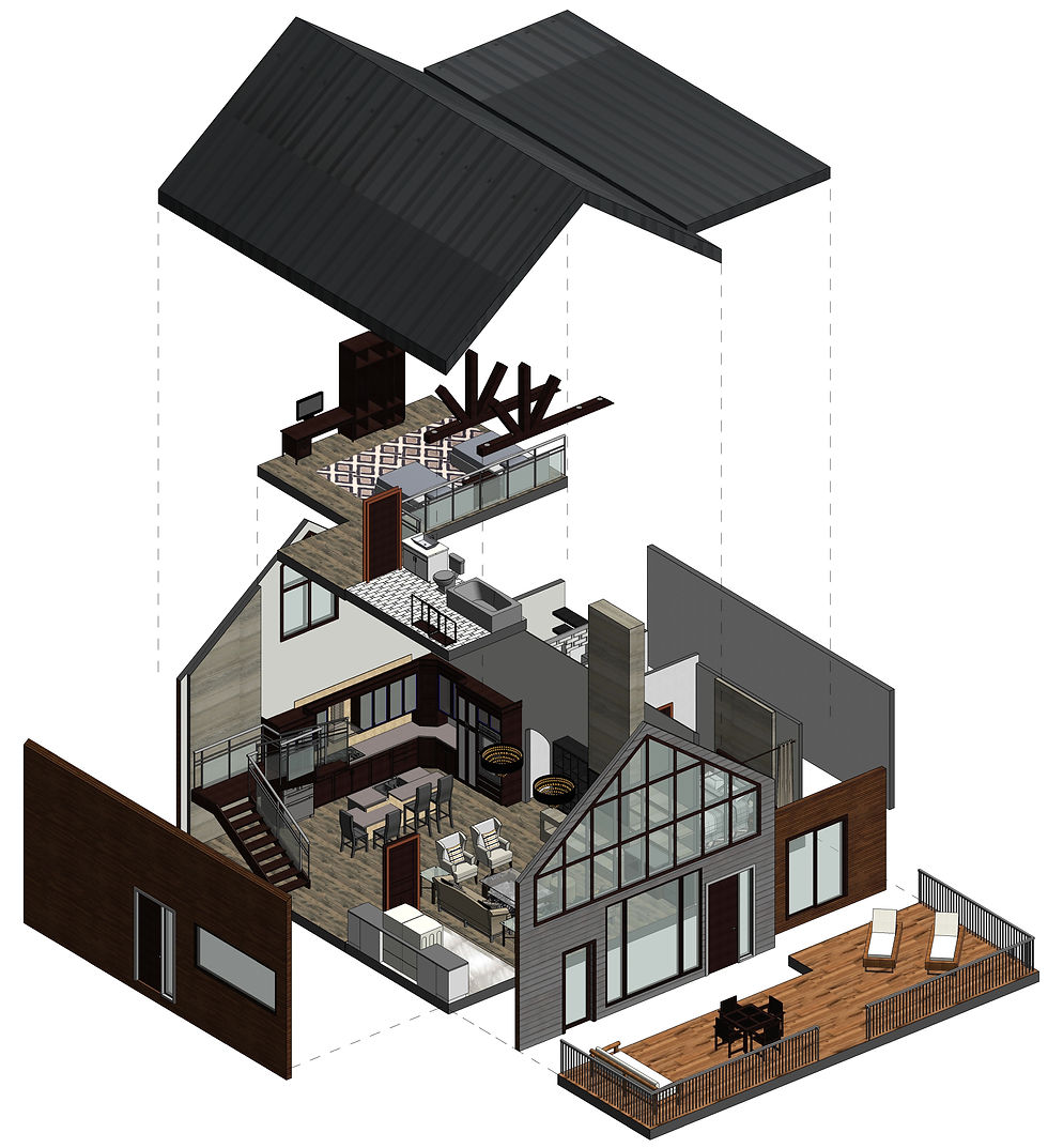 The Venture: Axonometric View