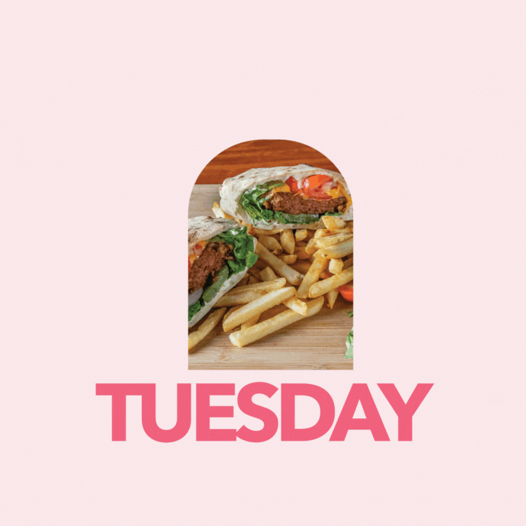 TUESDAY BURGER DEAL