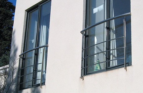 Garde-corps inox pour balcons