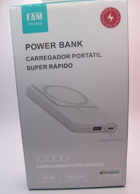 Miniatura: Powerbank Magsafe Fam 10000 mAh Indução L10018
