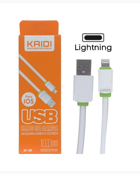 Miniatura: Cabo De Carga Kaidi Kd-306 Lightning