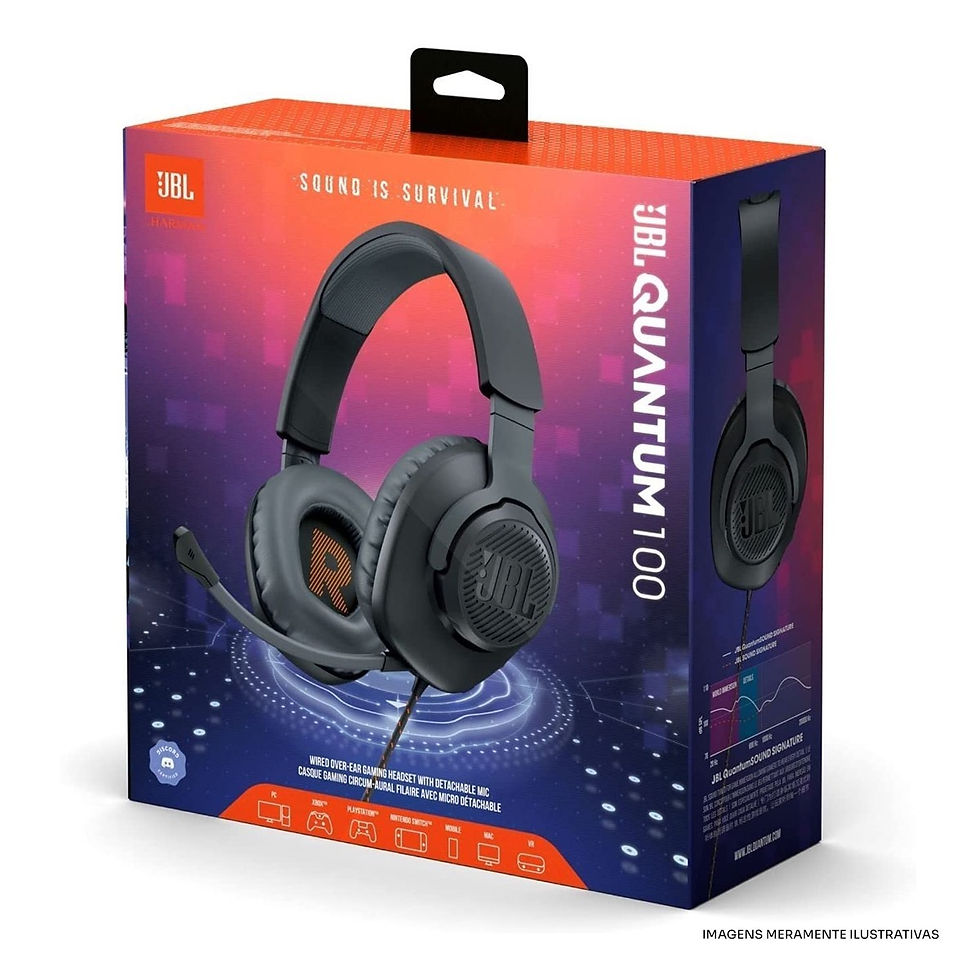 Miniatura: Headset JBL Quantum 100