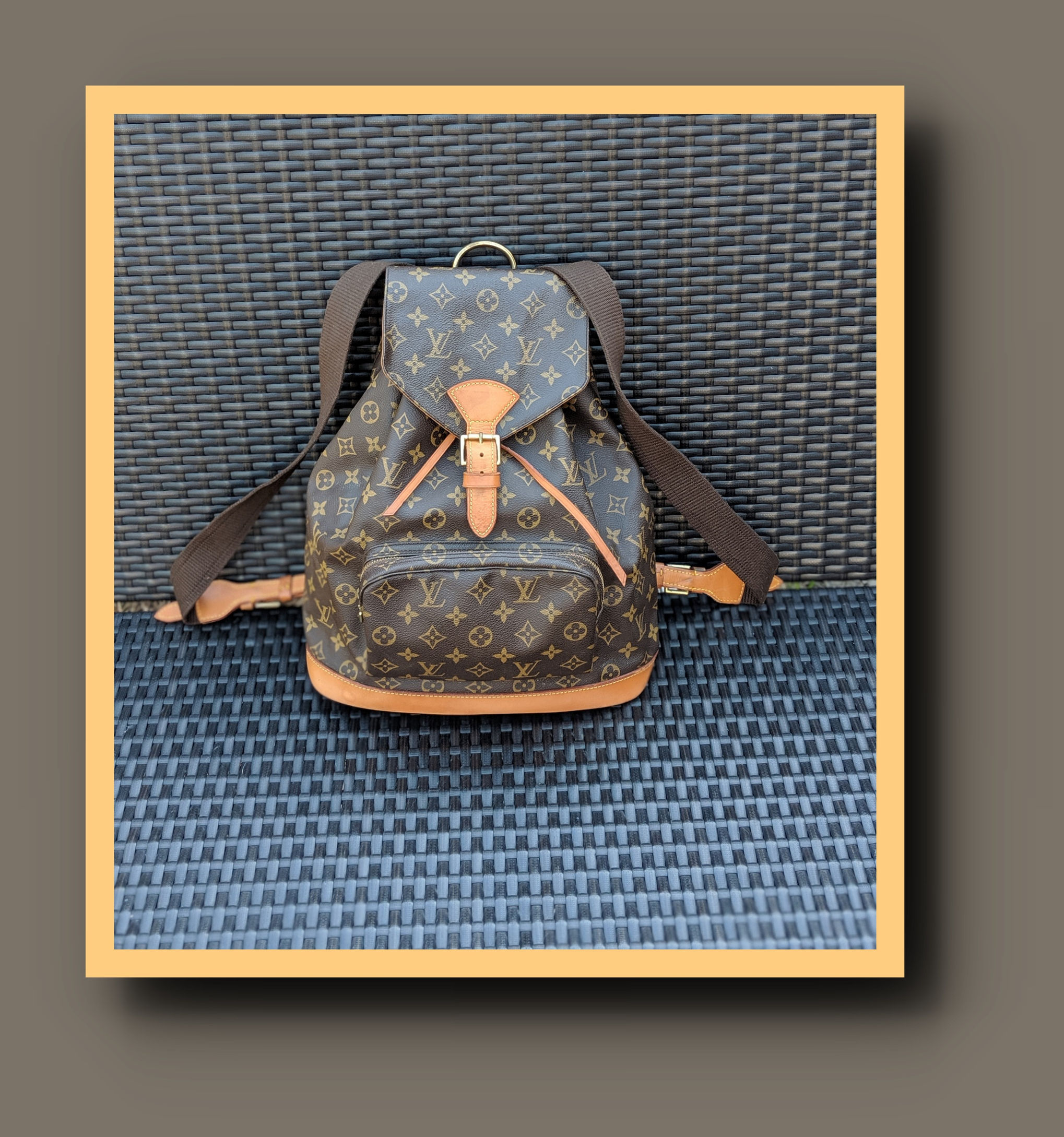 Louis Vuitton Montsouris Monogram GM Backpack Unisex