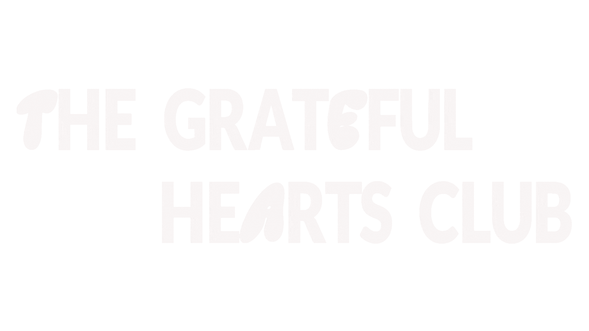 The Grateful Hearts Club moving logo