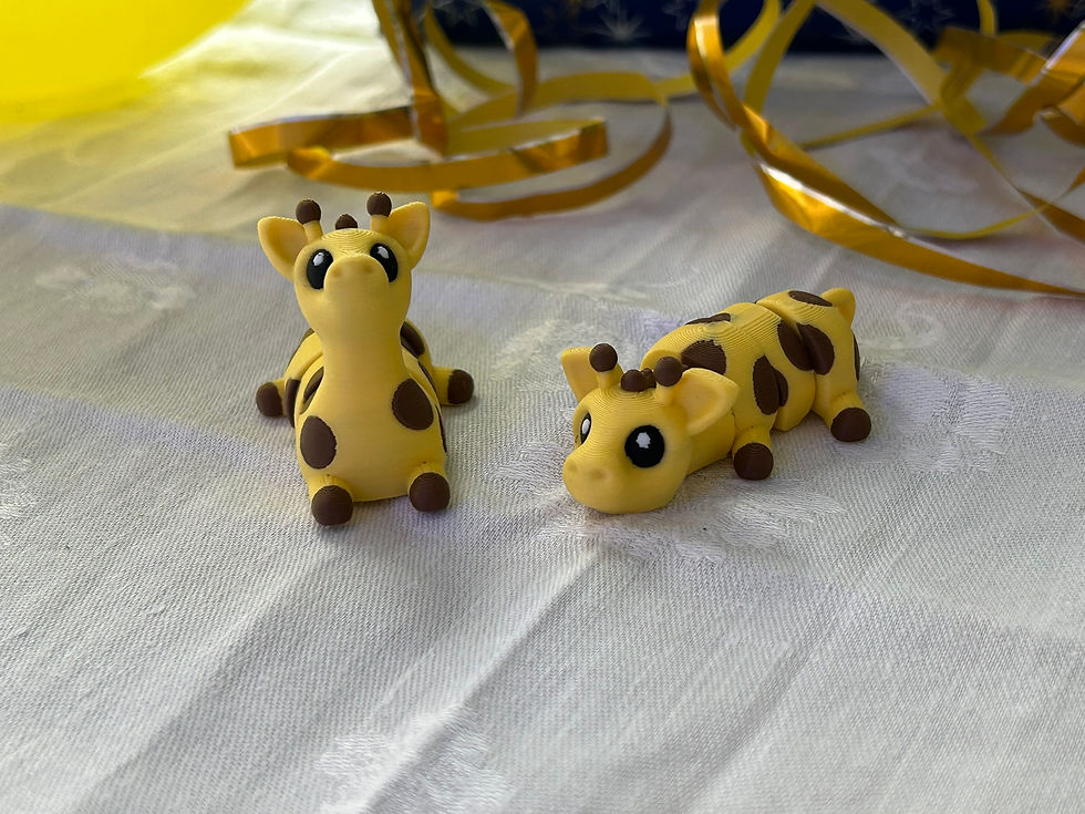 Baby Girfaffe | mini Giraffe | Giraffe | mini Tierchen | flexible Tierchen | flexibler Hai