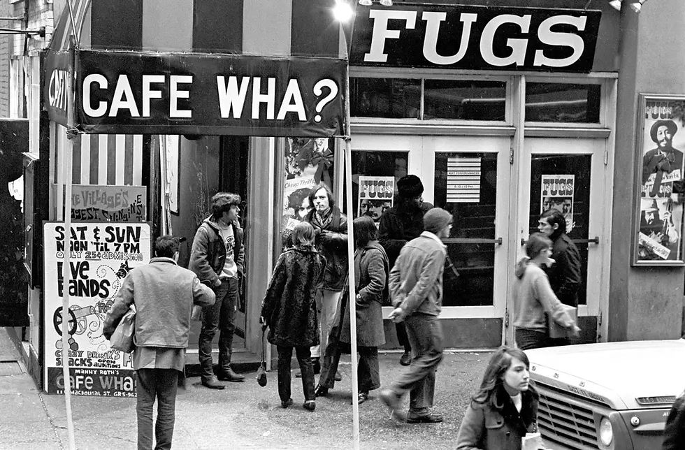 cafe wah? greenwich village bohemia
