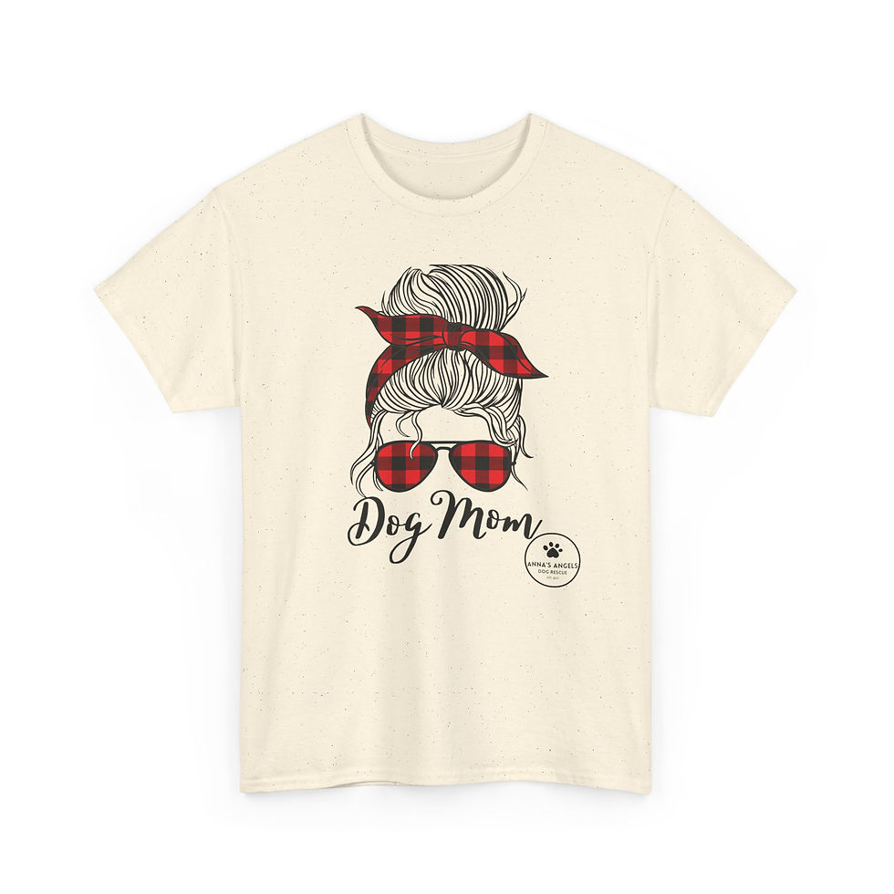 Thumbnail: Red Dog Mom - Unisex Heavy Cotton Tee