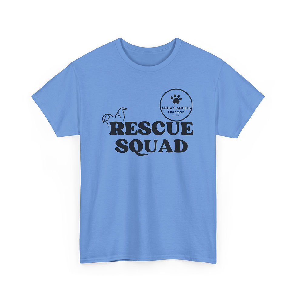 Thumbnail: Rescue Squad - Dark Text - Unisex Heavy Cotton Tee