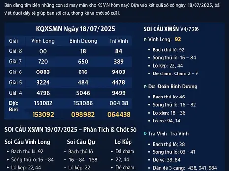 Dự Đoán XSMN