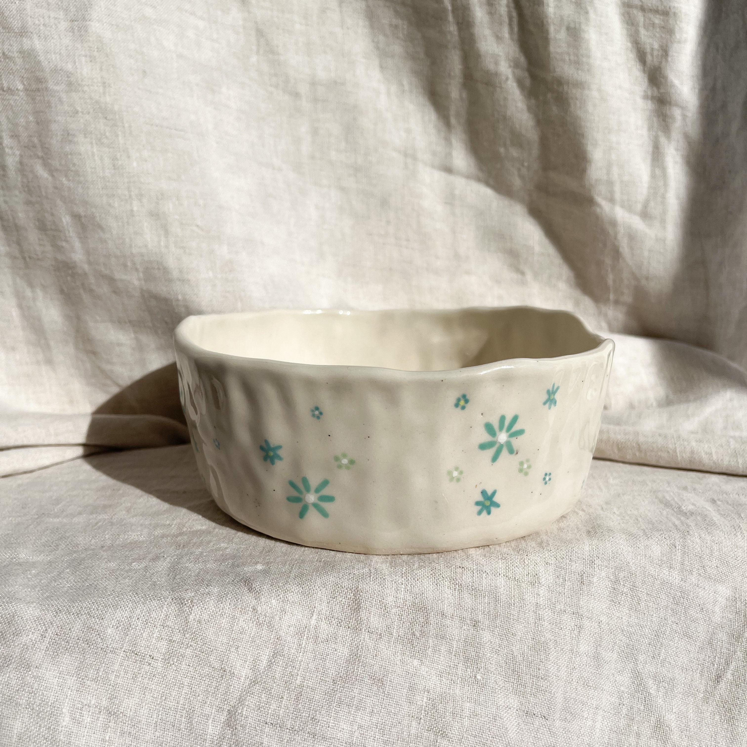 Floral bowl - Green