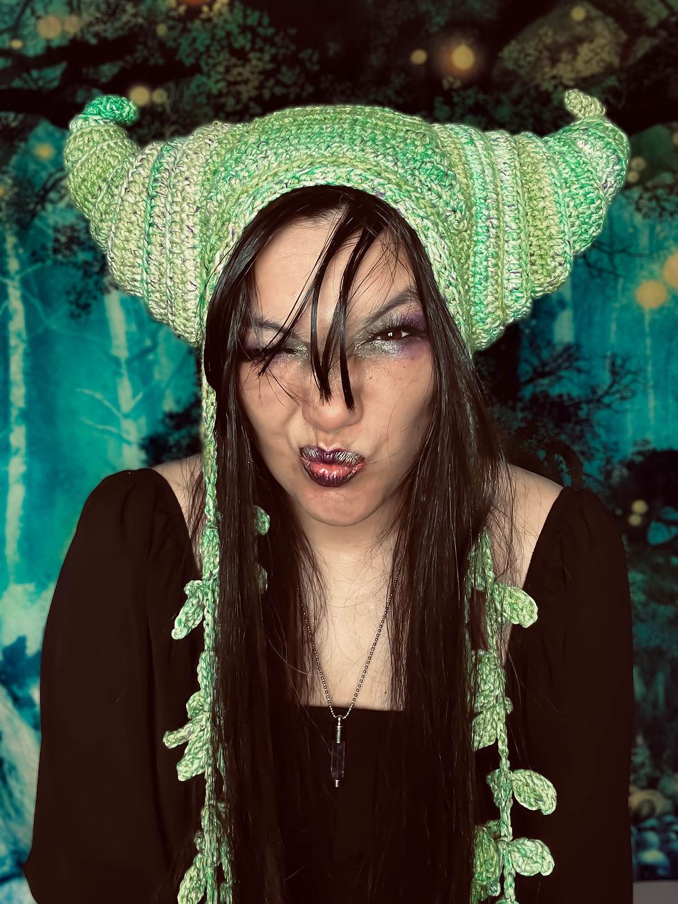 Thumbnail: Whimsical Faun Beanie