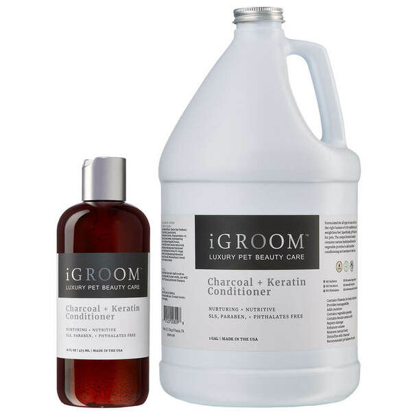 iGroom Charcoal + Keratin Conditioner