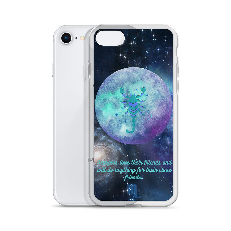 サムネイル： Scorpio Zodiac Sign iPhone Case