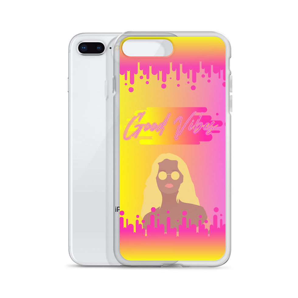Miniatura: Vinilo o funda para iPhone Good Vibes