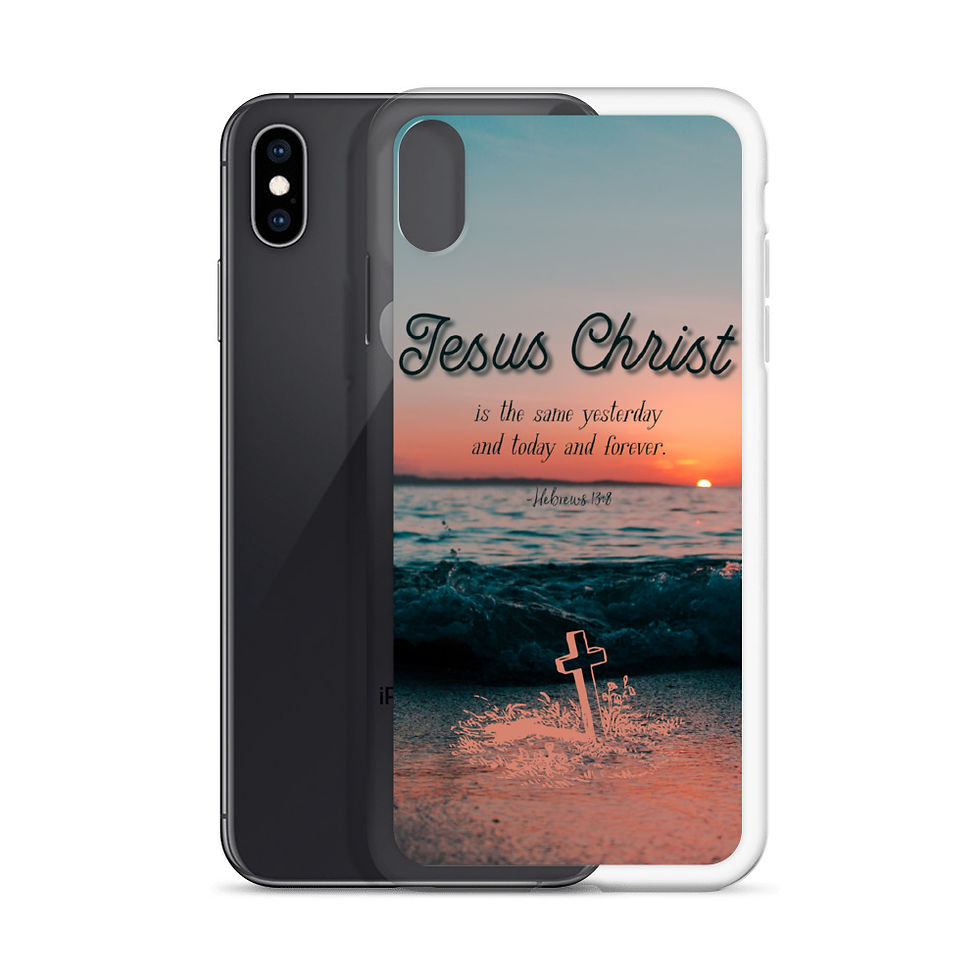 Miniatura: Vinilo o funda para iPhone Hebreos 13: 8