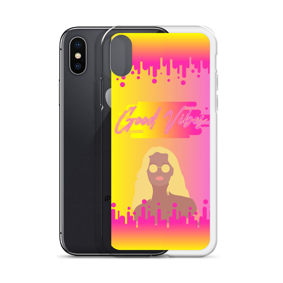 Miniatura: Vinilo o funda para iPhone Good Vibes
