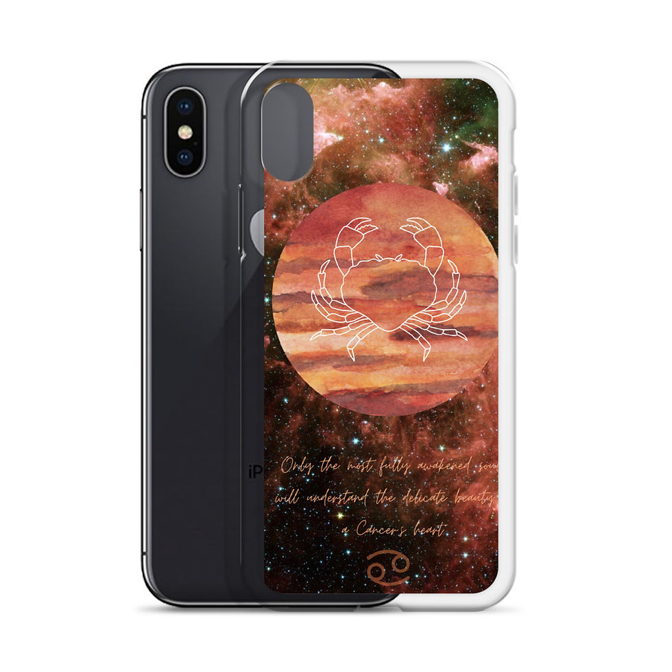 サムネイル： Cancer Zodiac Sign iPhone Case