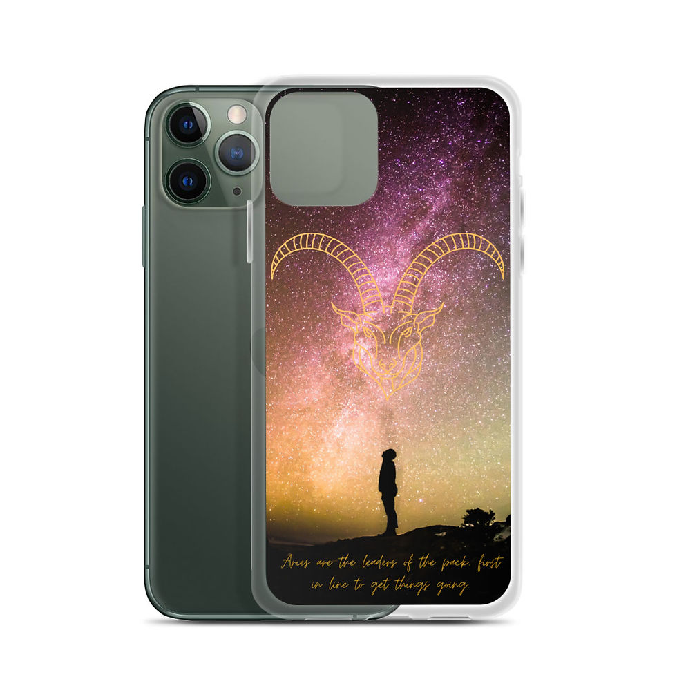 Thumbnail: Aries Zodiac Sign iPhone Case