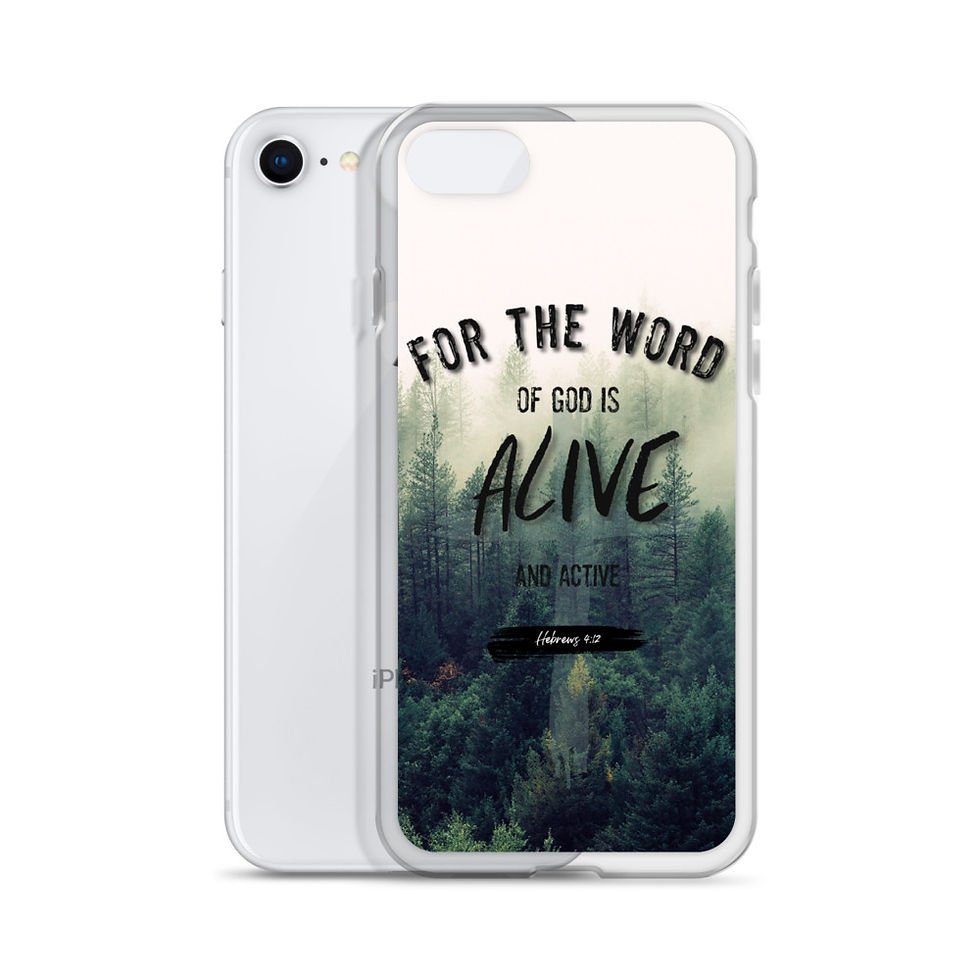 Miniatura: Vinilo o funda para iPhone Hebreos 4:12