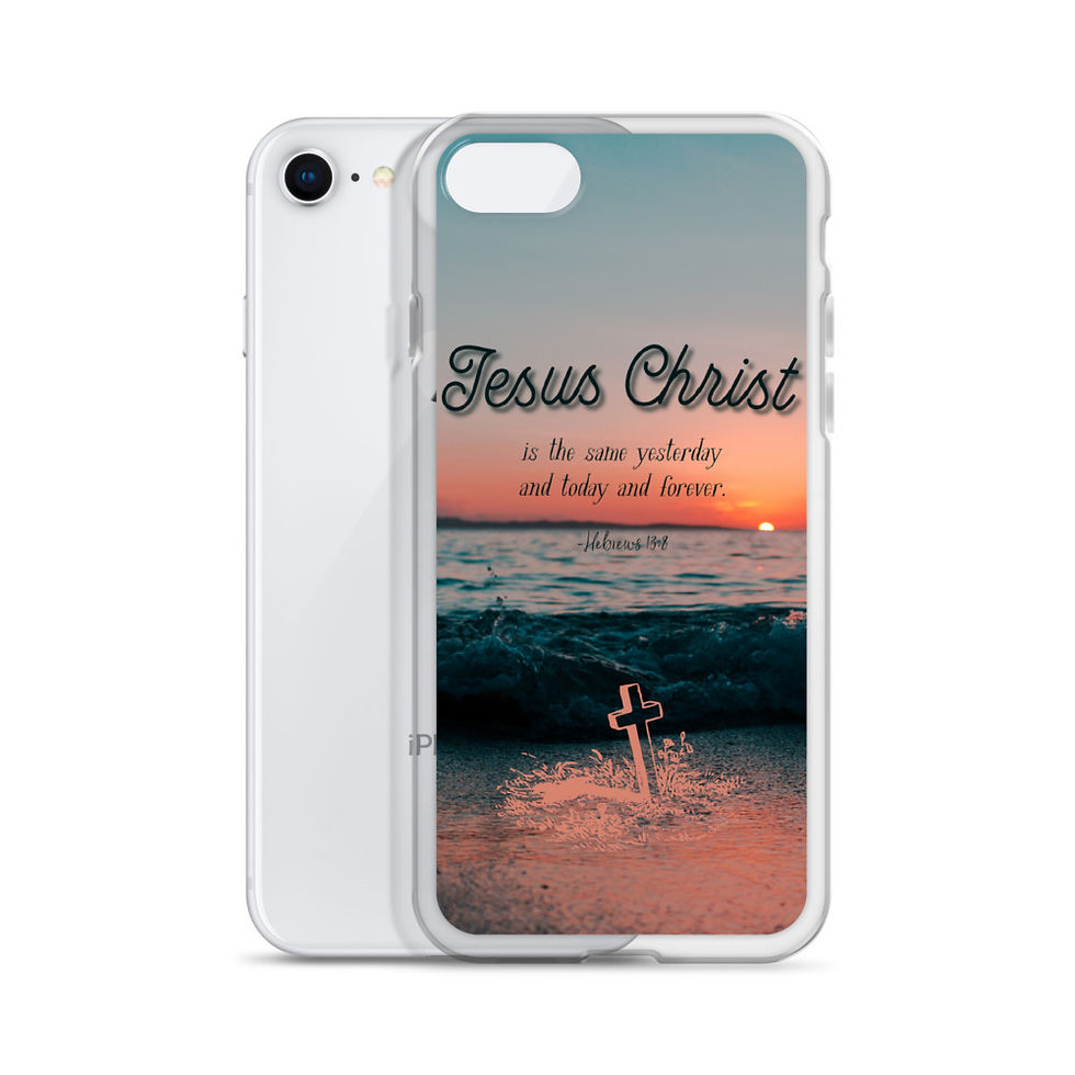 Miniatura: Vinilo o funda para iPhone Hebreos 13: 8