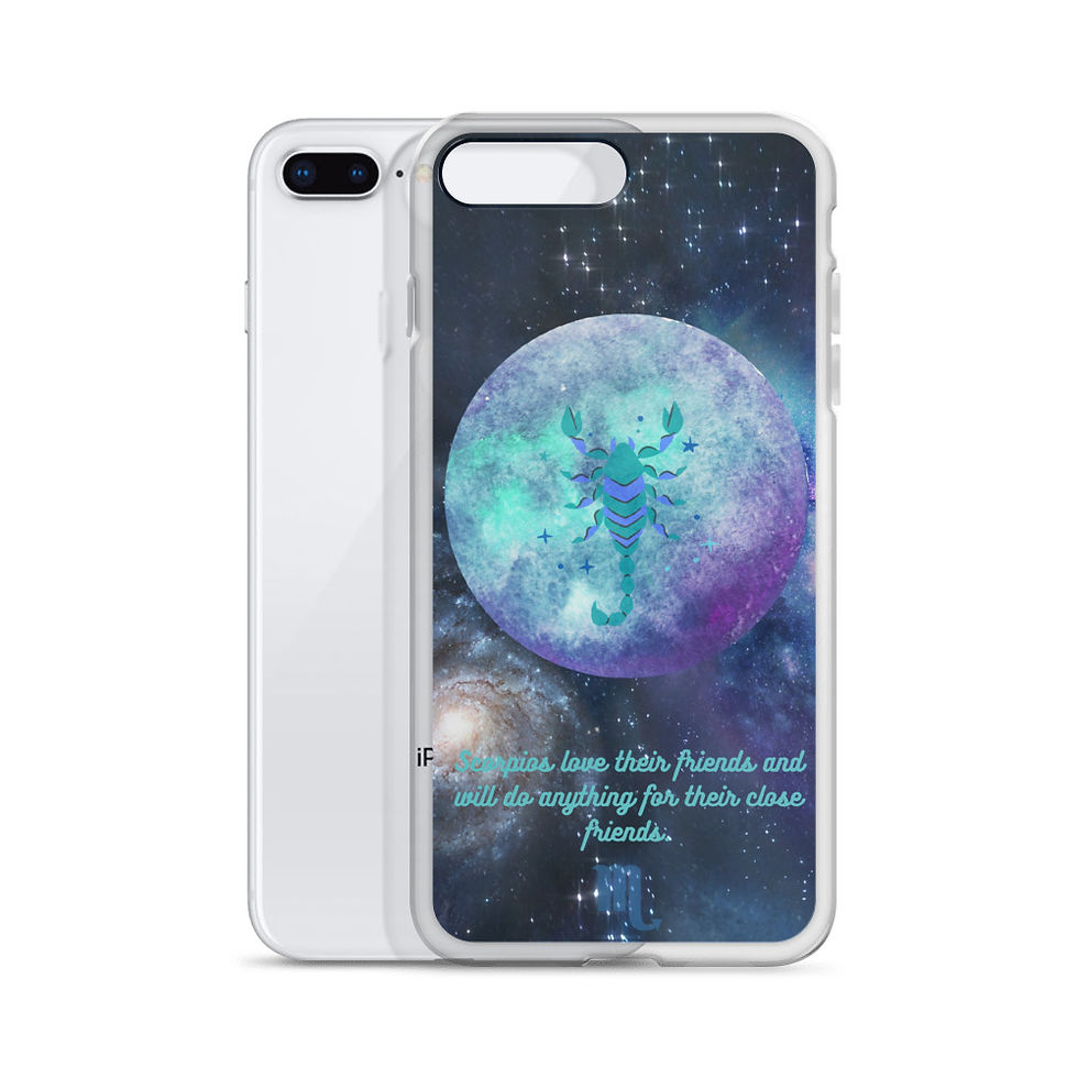 サムネイル： Scorpio Zodiac Sign iPhone Case