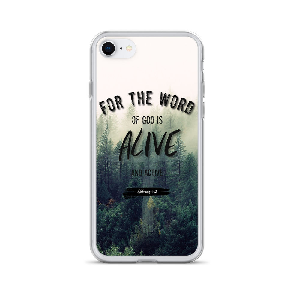 Miniatura: Vinilo o funda para iPhone Hebreos 4:12