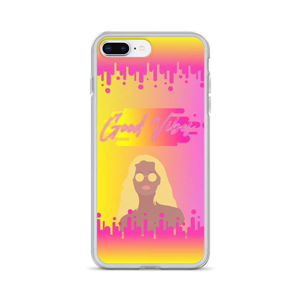 Miniatura: Vinilo o funda para iPhone Good Vibes
