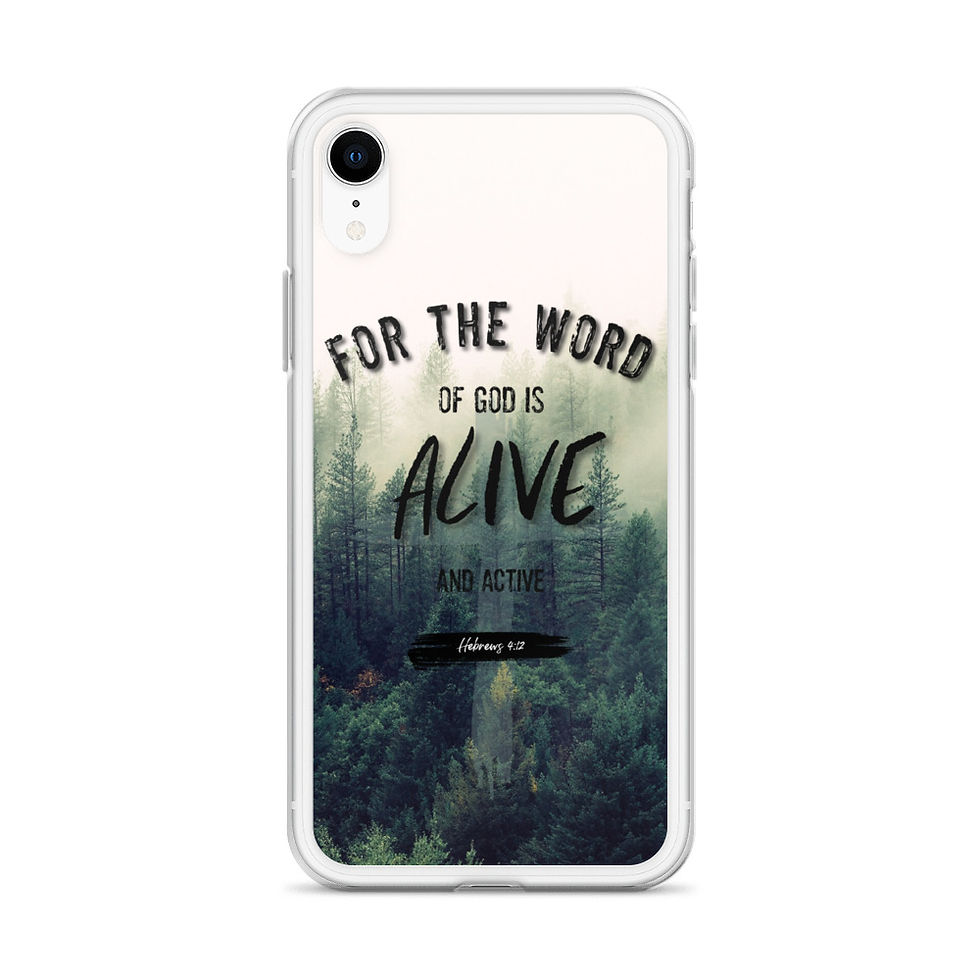 Miniatura: Vinilo o funda para iPhone Hebreos 4:12