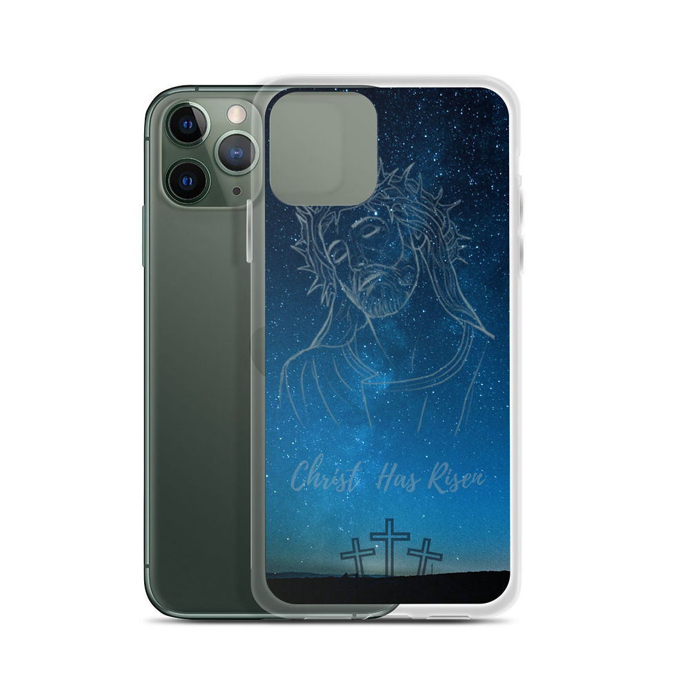 Miniatura:  "Christ Has Risen" iPhone Case
