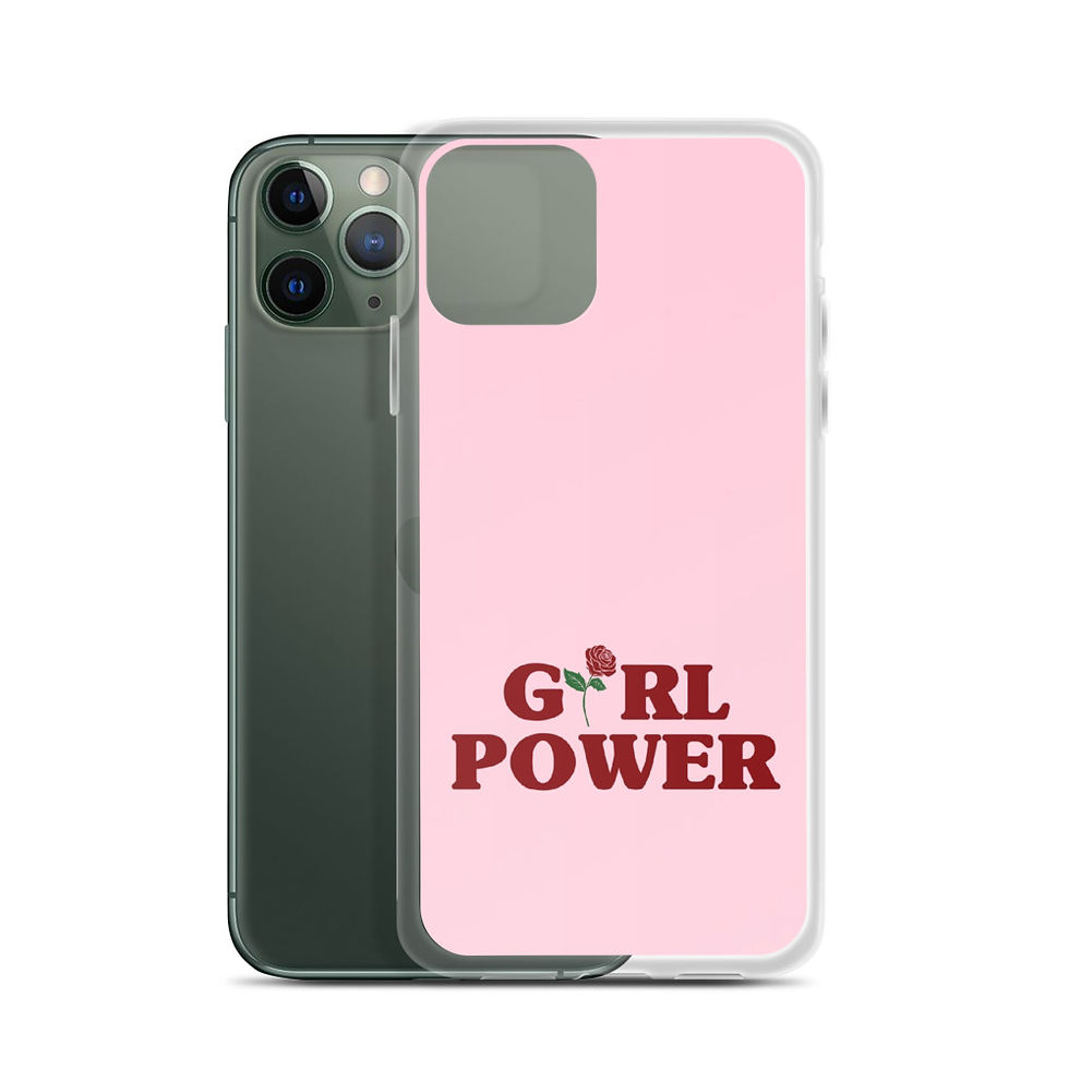 Miniatura: "Girl Power" iPhone Case