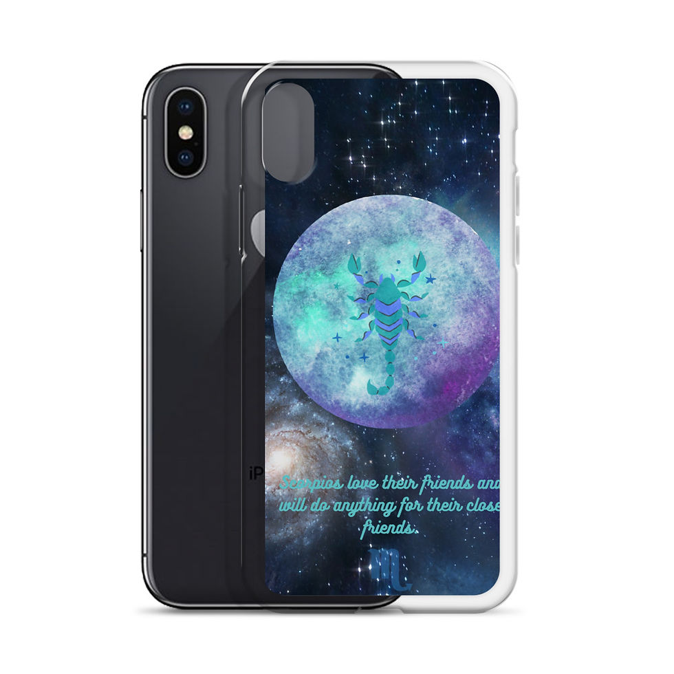 Miniatura: Vinilo o funda para iPhone Scorpio Zodiac Sign