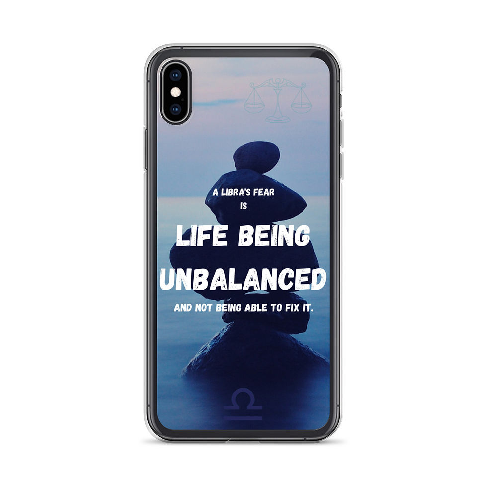 Thumbnail: Libra Zodiac iPhone Case