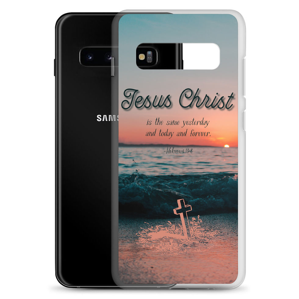 Thumbnail: Hebrews 13:8 Samsung Case