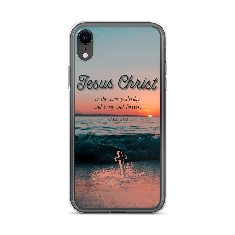 Miniatura: Vinilo o funda para iPhone Hebreos 13: 8