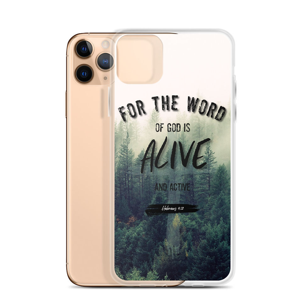 Miniatura: Vinilo o funda para iPhone Hebreos 4:12