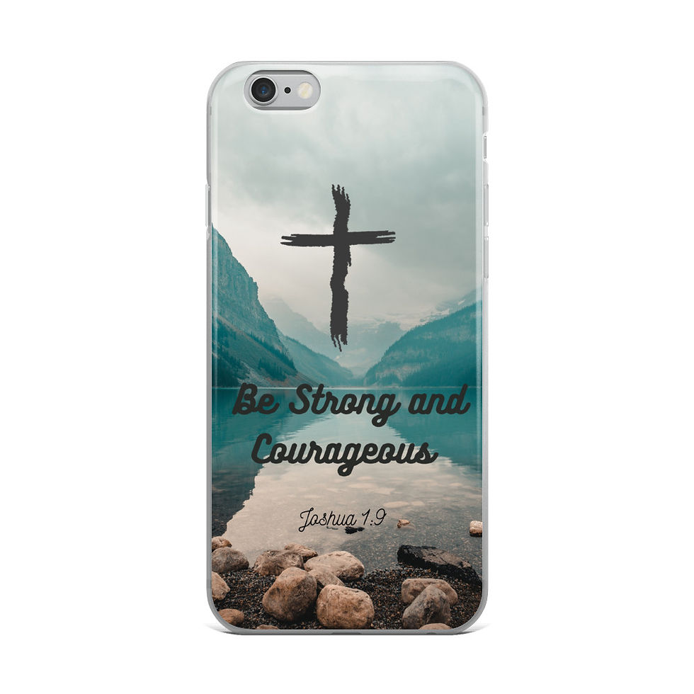 Miniatura: Vinilo o funda para iPhone Joshua 1: 9