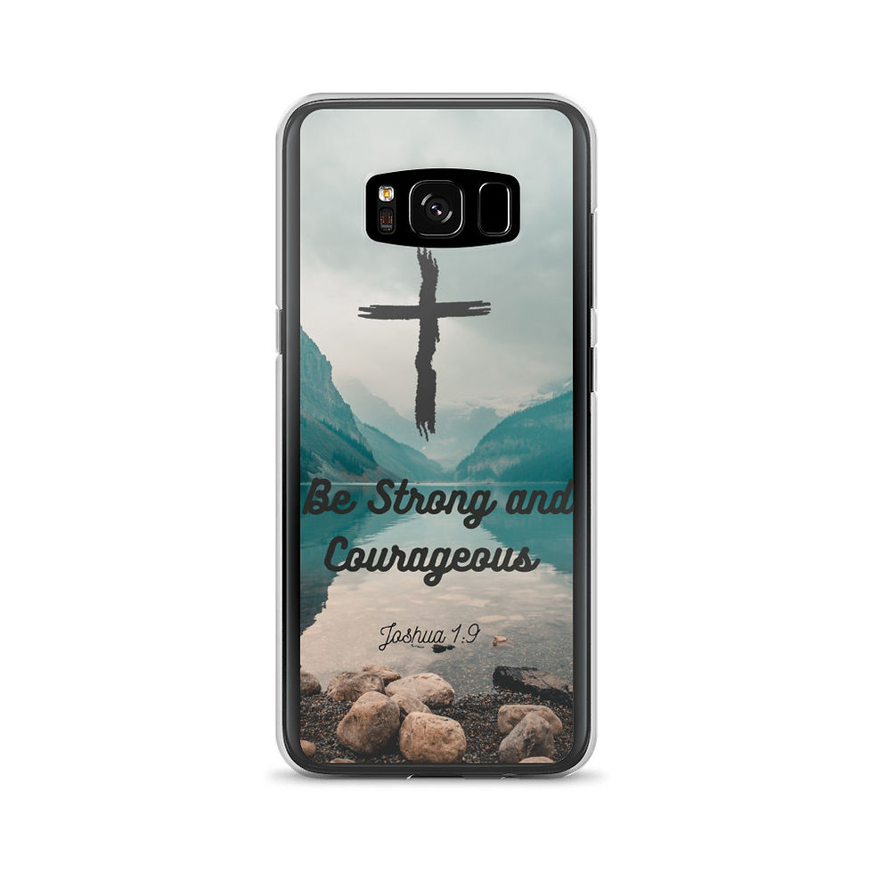 サムネイル： Joshua 1:9 Samsung Case