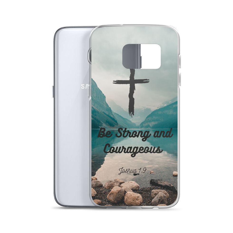 Miniatura: Joshua 1: 9 Funda Samsung