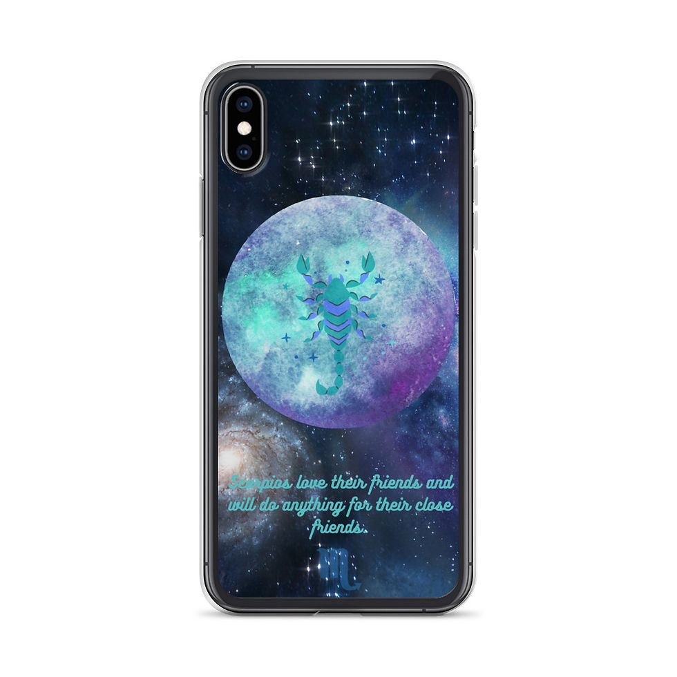 サムネイル： Scorpio Zodiac Sign iPhone Case