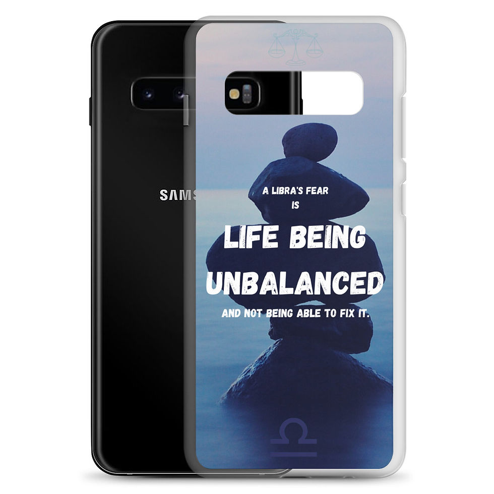 Miniatura: Vinilo o funda para Samsung Libra Signo zodiacal